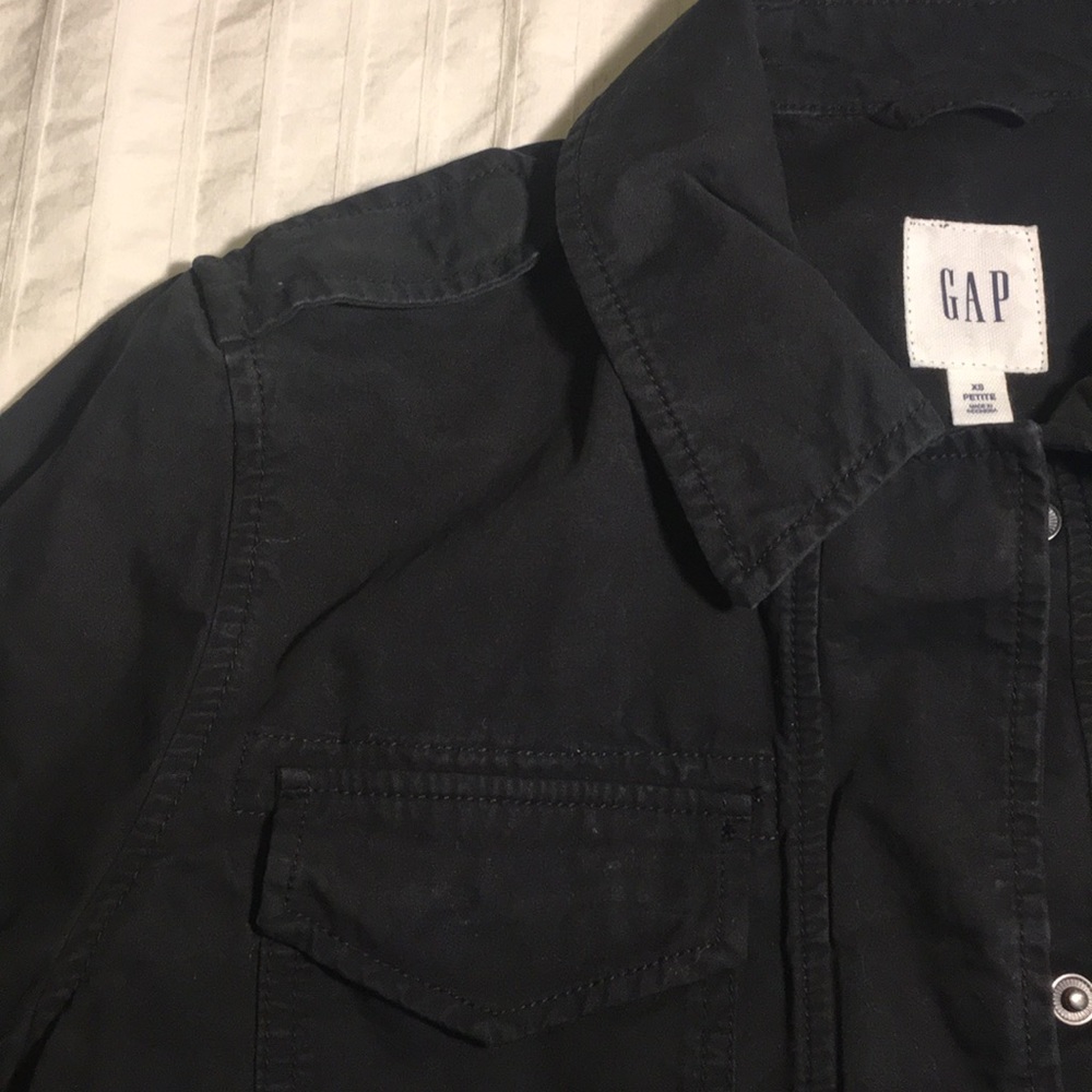 Black utility jacket